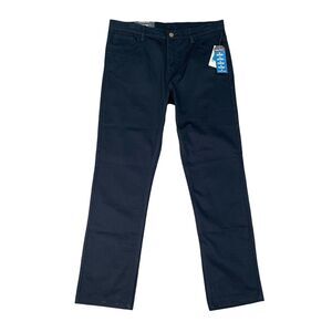 Nautica Pants Big Boys 18 Navy School Uniform Husky Stretch Cotton Performance